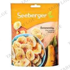 ბანანის ჩიფსი /Seeberger/ 150 გრ