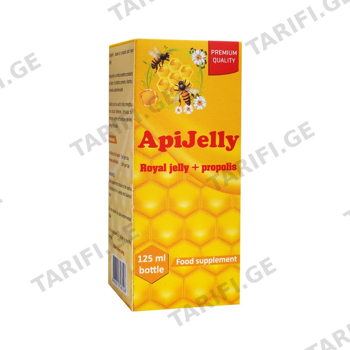 აპიჯელი - Apijelly 125 მლ სიროფი