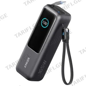 Anker 25K 165W Power Bank Black A1695H11