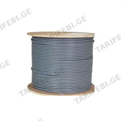 ქსელის კაბელი გარე მონტაჟის CAT 5e F/UTP 4x2x24 AWG-CU - PE DATA LAN CABLE OUTDOOR (305 M) (11442)