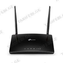 TP-Link MR200 AC750 4G LTE უსადენო როუტერი სიმბარათზე