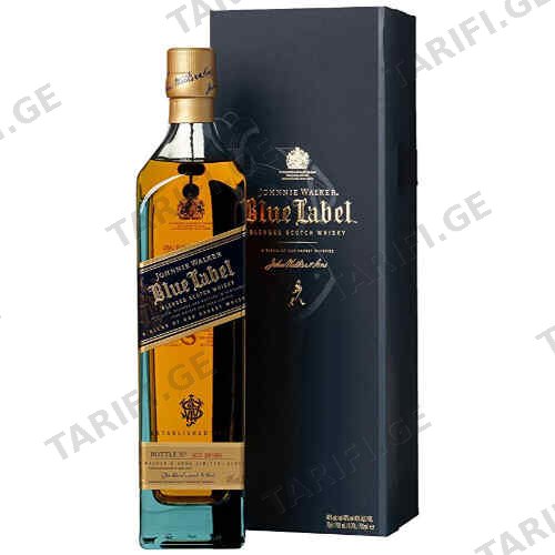 Johnnie Walker Blue Label 0,75 L 40 % GB - ვისკი ჯონი ვოლქერი ბლუ ლეიბლი