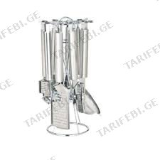 სამზარეულოს ნაკრები მეტალის 7ც KT133 SS 2262 14739 ARSHIA