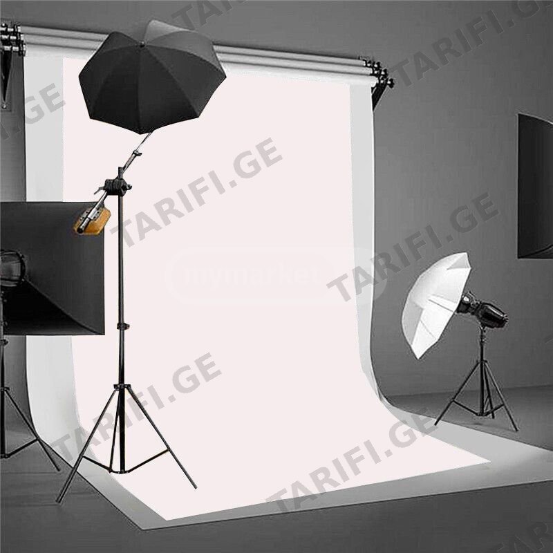 white backdrop 3m*3m / თეთრი ფონი 3მ*3მ