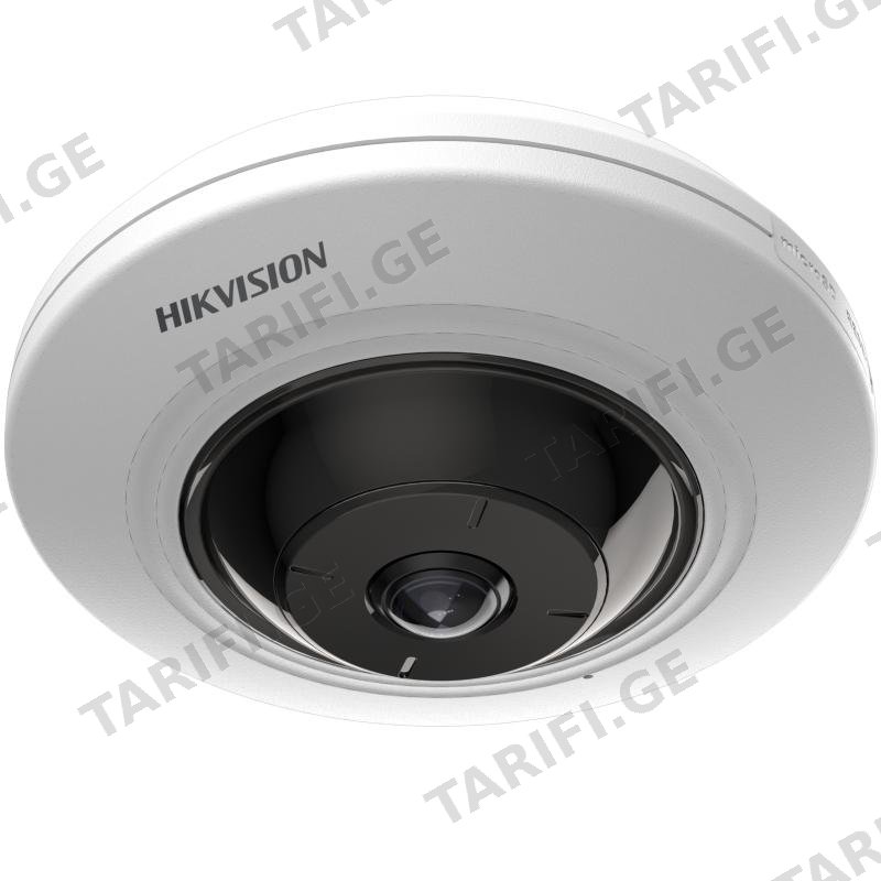 კამერა IP, Hikvision, DS-2CD2955G0-ISU(1.05mm), 5mp, fisheye