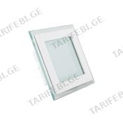 ლედ სანათი მინის ოთხკუთხედი 12w 3000K