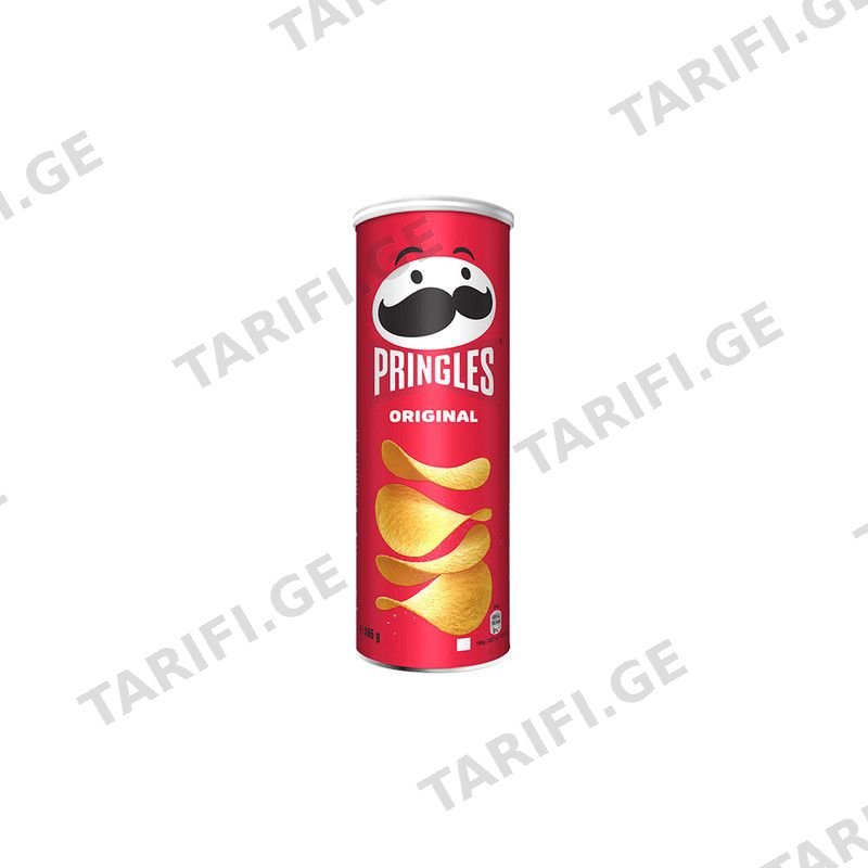 PRINGLES ჩიფსი ორიგინალი-165გრ