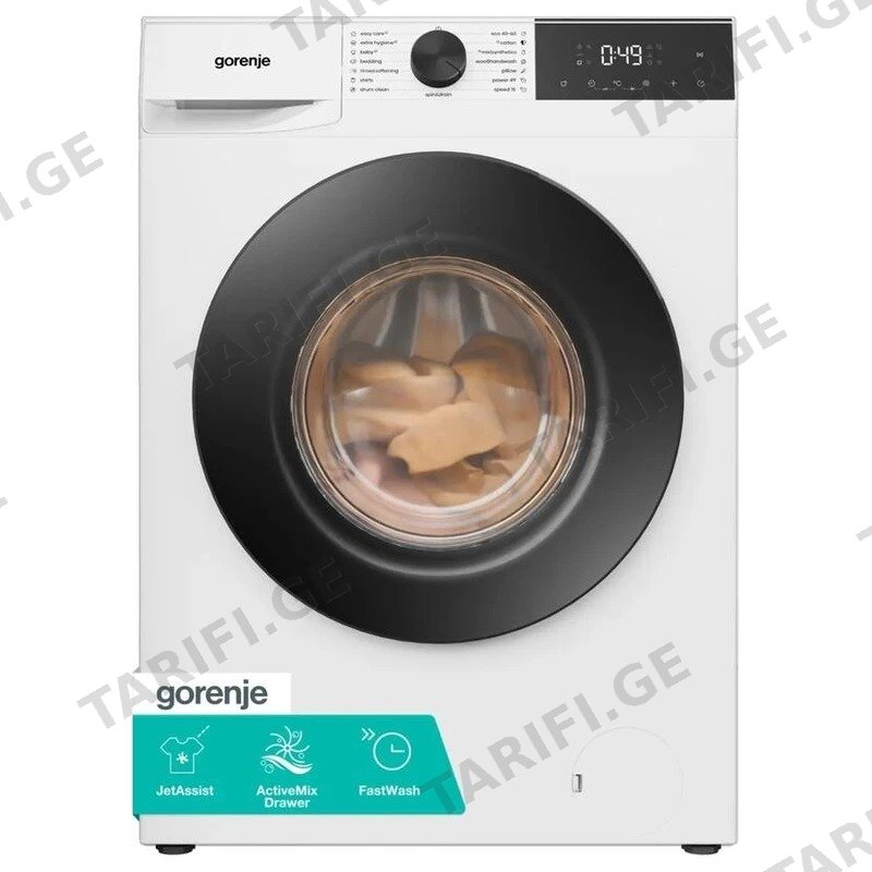 სარეცხი მანქანა GORENJE WG2P94A22W 9 კგ 1400 ბრ/წთ A კლასი თეთრი