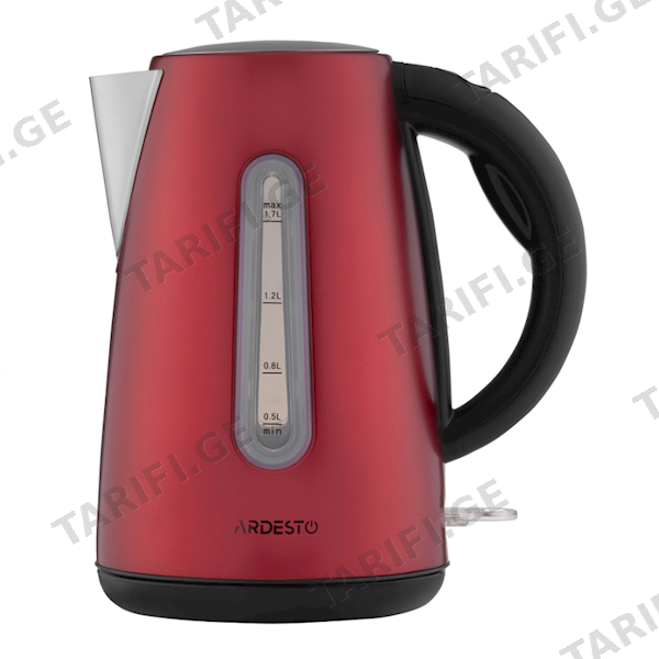 ელექტრო ჩაიდანი ARDESTO EKL-F300R Red