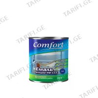 (2.6კგ) ემალის საღებავი მწვანე COMFORT ПФ-115