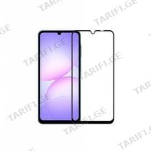 Glass Pro+ Full Screen Tempered Glass Samsung A07 მობილურის ეკრანის დამცავი