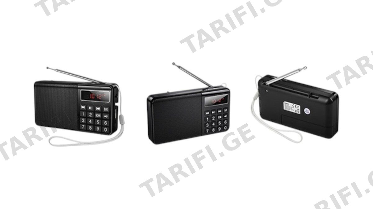 hoco HI50 2-in-1 Multi-Function Portable Radio