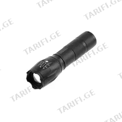 ფანარი GTV LED SOS zoom 3 AAA შავი 5W 1.5 V 300lm 6400K 200m IP44