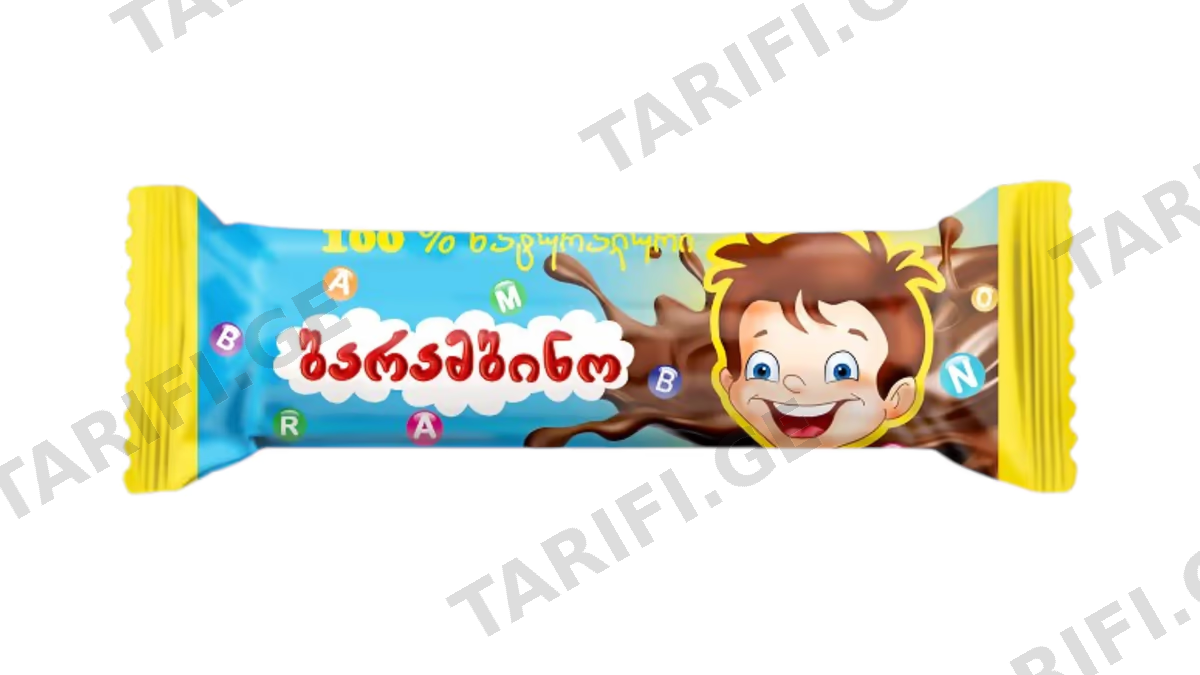 ბარამბო-შოკოლადის ბატონი"ბარამბინო"-რძე 27გრ