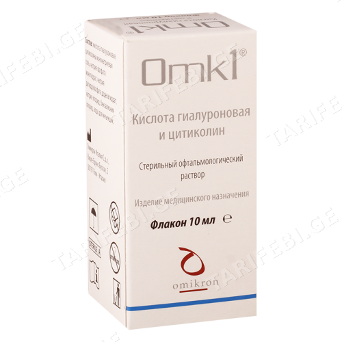 OMK1 (ომკ) წვეთები თვალის 10მლ ფლაკონი #1