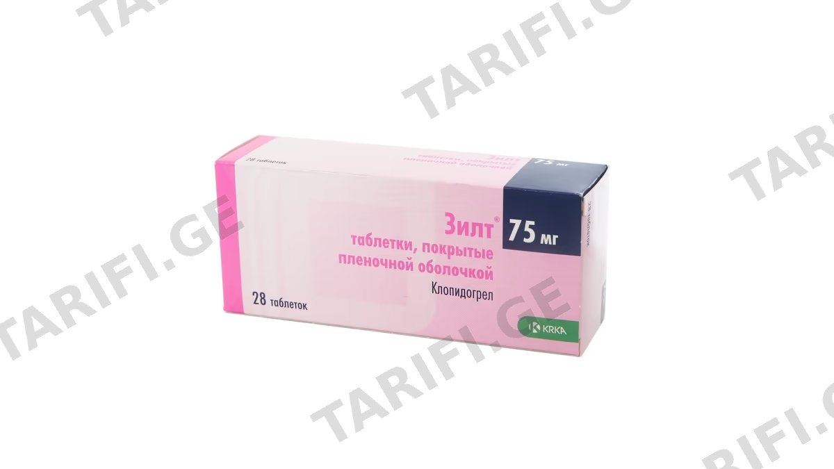ზილტი ტაბ.75მგ.N28