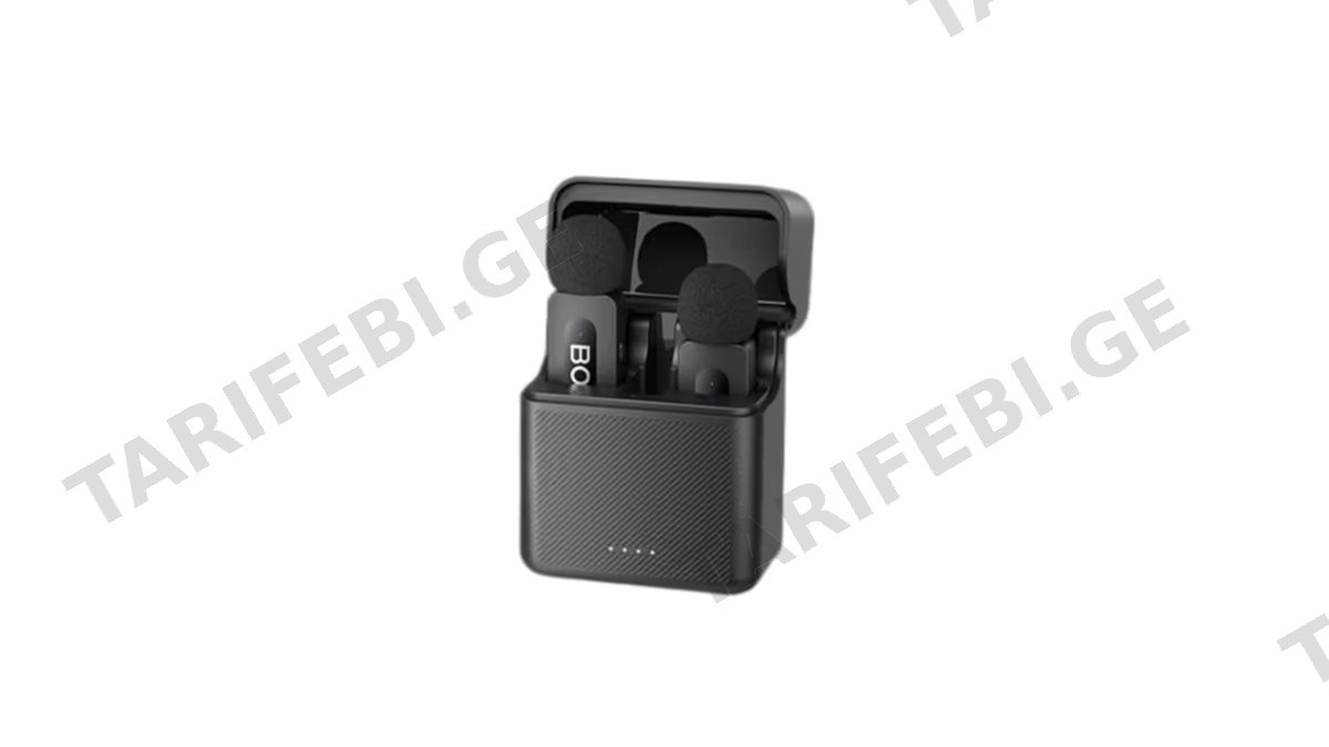 Boya BY-V3 2.4 GHz Dual-Channel Wireless Microphone System