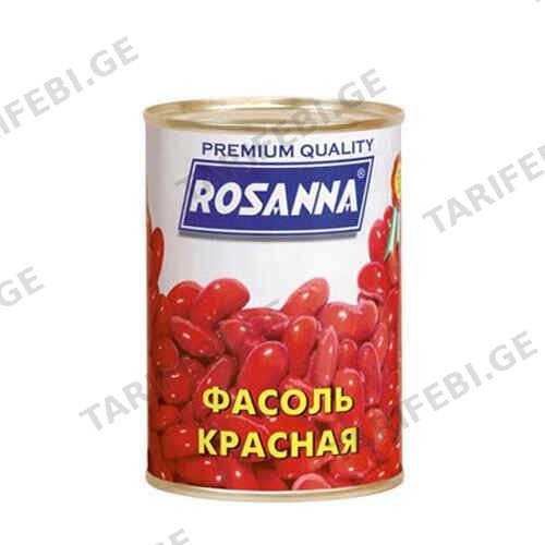 ლობიო წითელი კონსერვირებული/როსანა/ 400გრ
