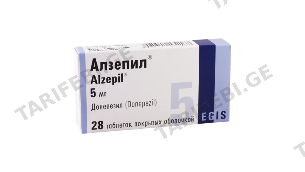 ალზეპილი ტაბ. 5მგ.N28
