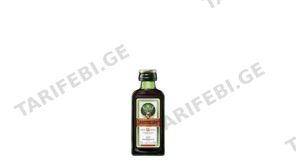 ლიქიორი Jagermeister - 0.021L