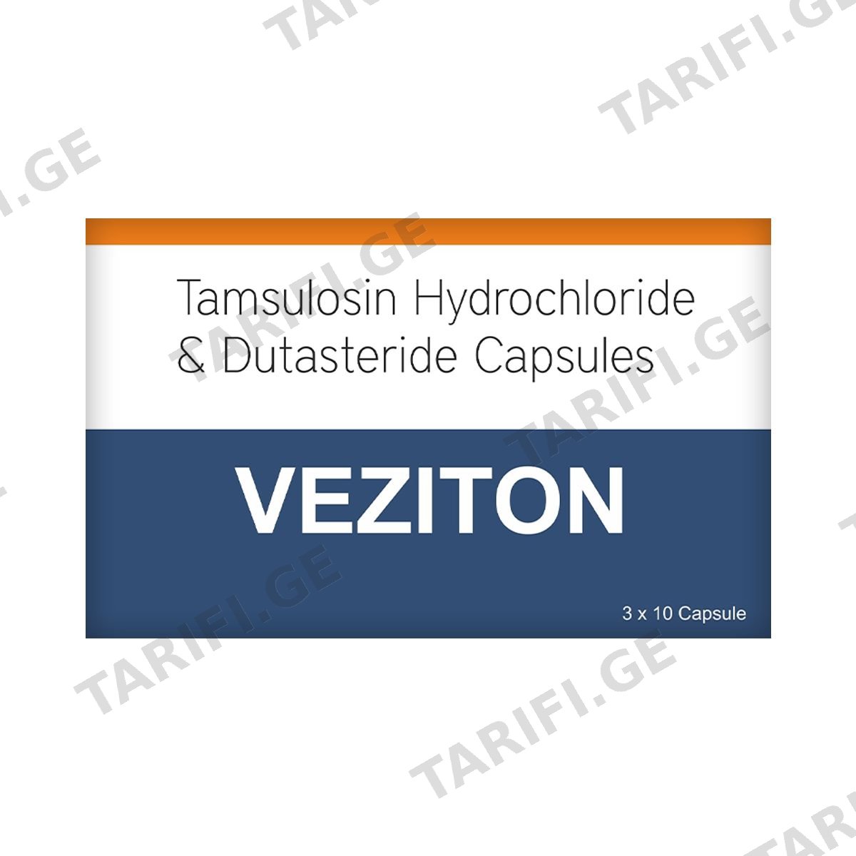 ვეზიტონი - Veziton 0.5მგ/0.4მგ 30 კაფსულა