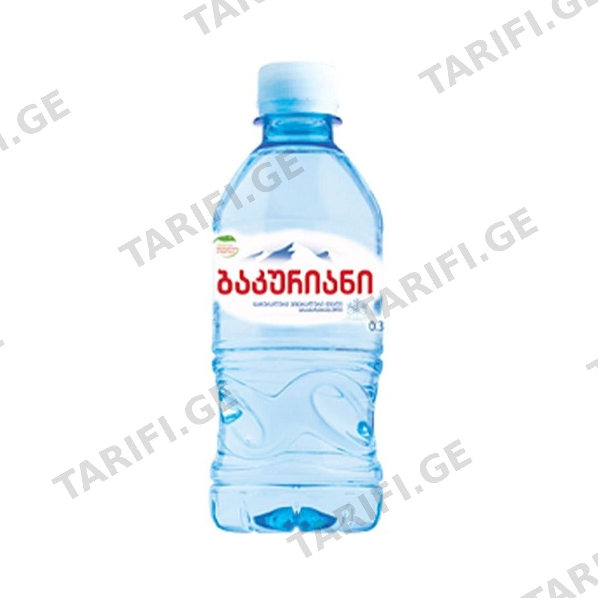 წყალი 0.33ლ 1780 ბაკურიანი - Bakuriani