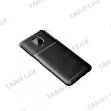 კარბონის ქეისი Xiaomi Redmi Note 9 Pro Focus Carbon Case - შავი