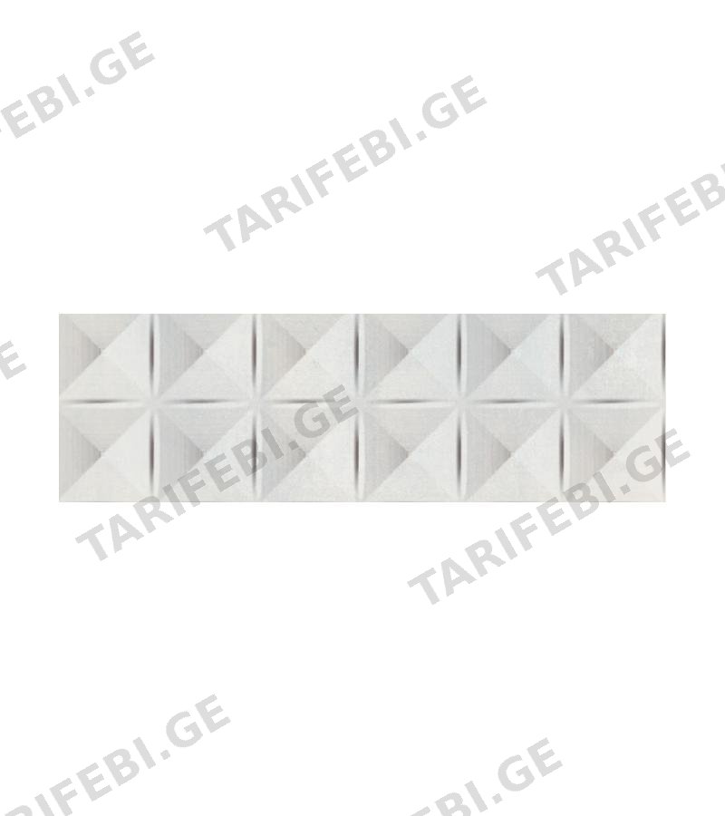 კერამ. ფილა ”MADOX RELIEVE BLANCO” 20x60 Halcon Cer. A.S.