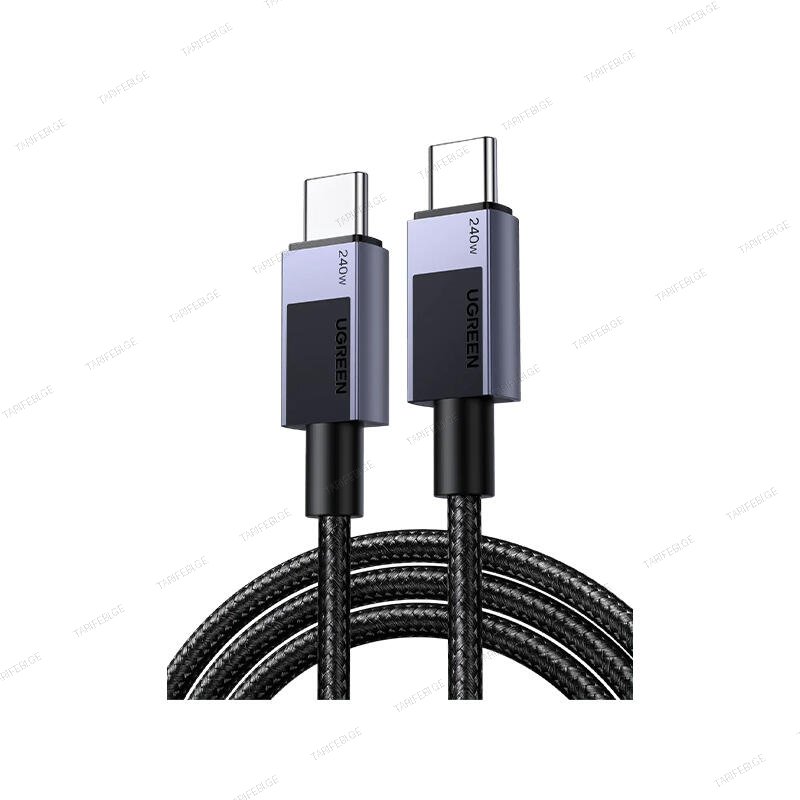 Ugreen Type-c to Type-c 240W PD Fast Charging Cable 2m 45068 Space Grey