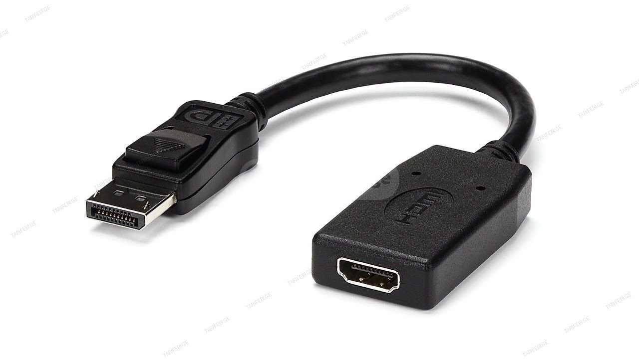 displayport to vga და displayport to  hdmi adapter