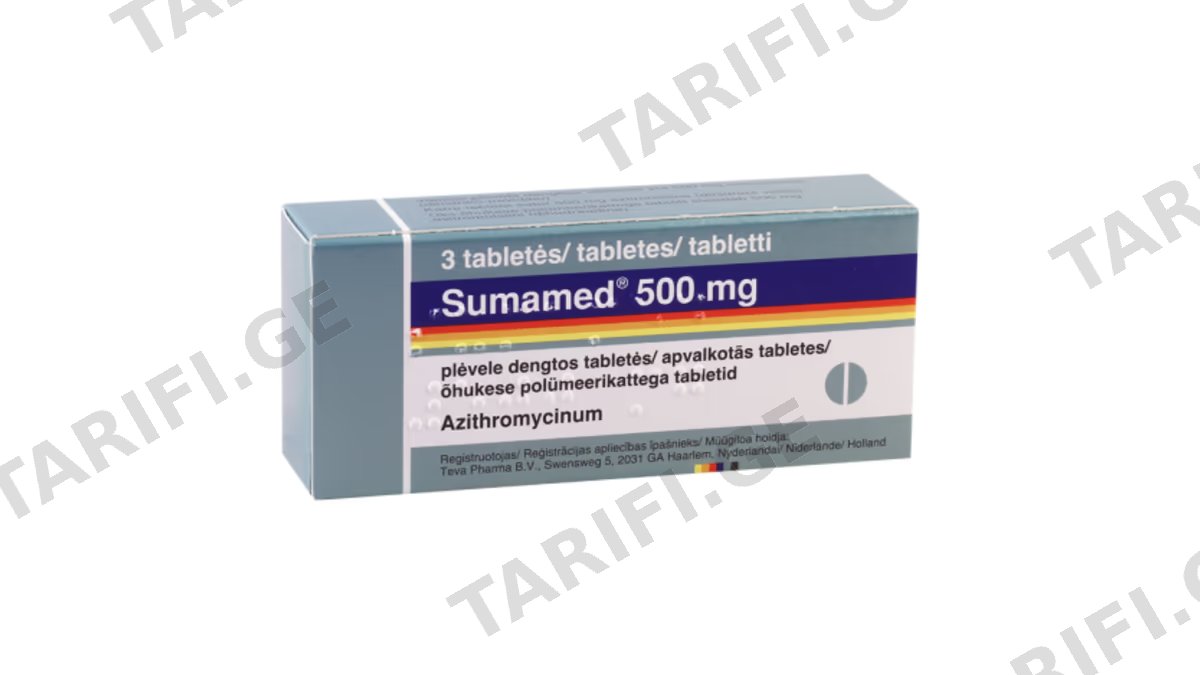 სუმამედი ტაბ.500მგ N3