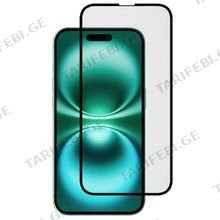 NEXT ONE WasteLess All-rounder glass screen protector for iPhone 16 Plus ეკრანის დამცავი