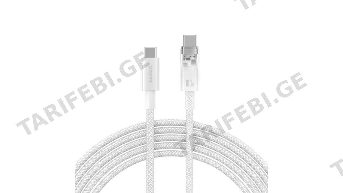 Baseus Explorer Series Fast Charging Cable with Smart Temp Control 100W 2m P10319703221-01
