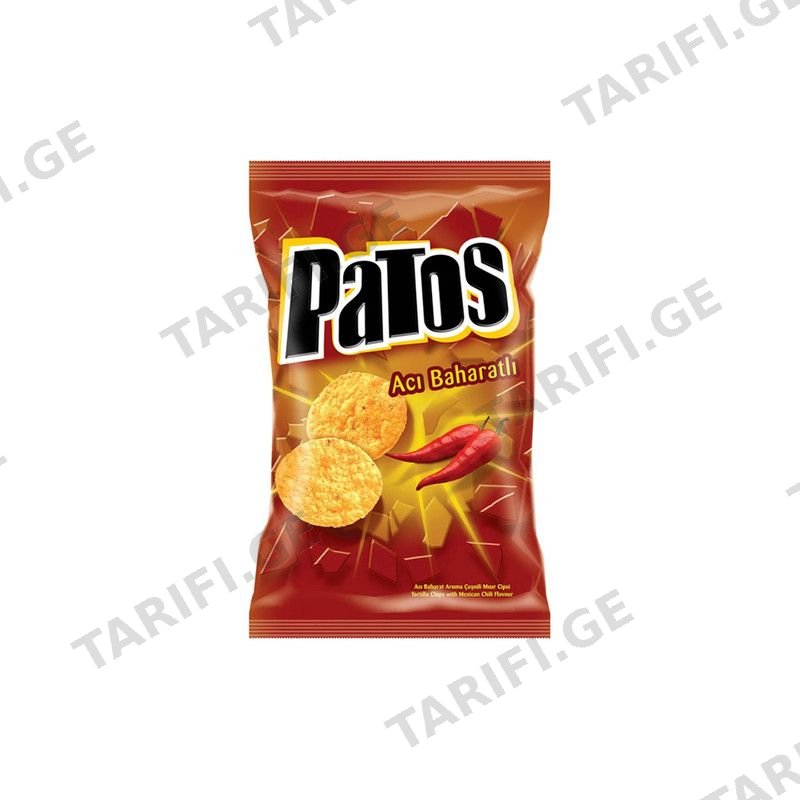 PATOS სიმინდის ხემსი ცხარე 61გ