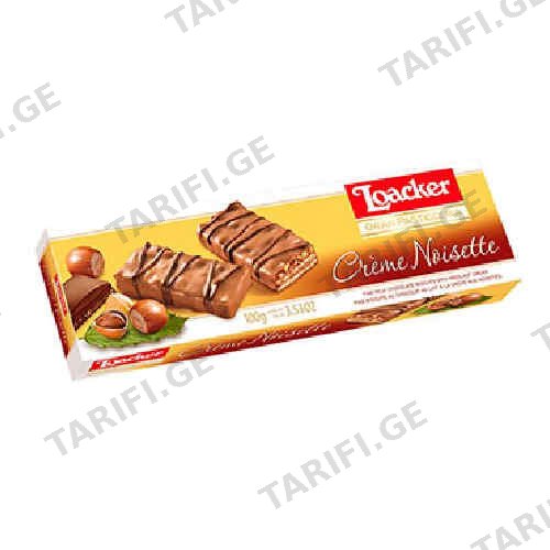 ორცხობილა თხილის კრემი პატისერი /ლოაქერი/ გრ