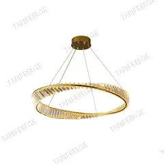 ჭაღი LED 92W HX-D389 ოქროსფერი