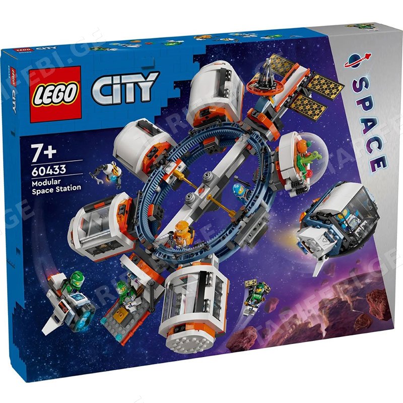 ასაწყობი კონსტრუქცია CONSTRUCTOR LEGO CITY MODULAR SPACE STATION