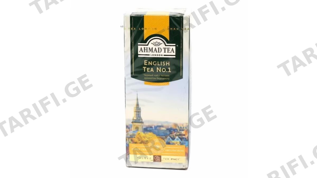 აჰმადის ინგლისური ჩაი 25 პაკეტი/54881005999 1ც
