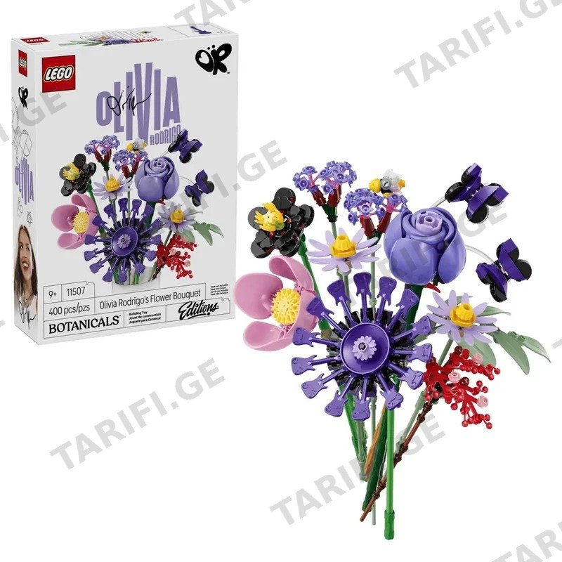 კონსტრუქტორი LEGO OLIVIA RODRIGO'S FLOWER BOUQUET 11507 (400 ნაწილი)