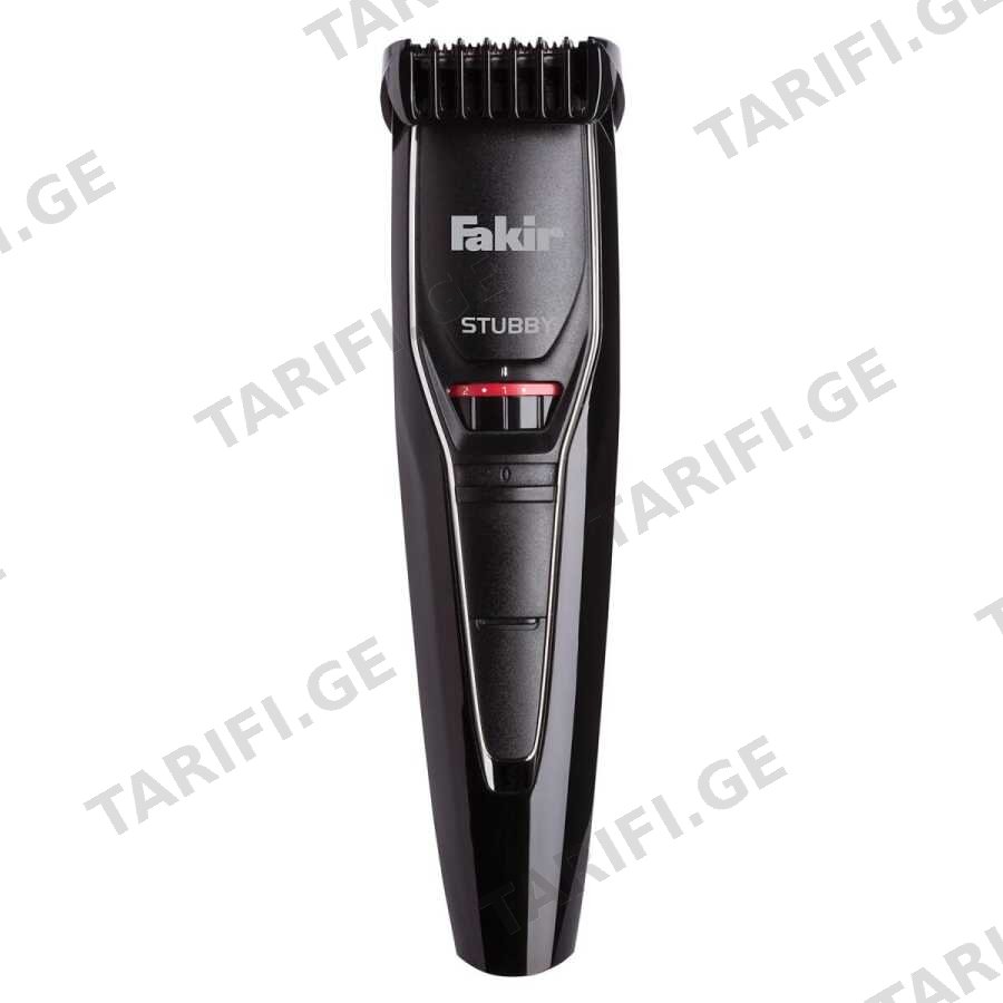 თმის საკრეჭი Fakir STUBBY BEARD TRIMMER-BLACK CHROME