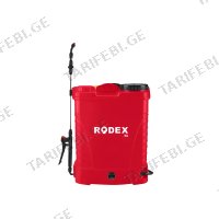 (12V-16ლ) გამფრქვევი აპარატი (შესაწამლი) RODEX RDX9618