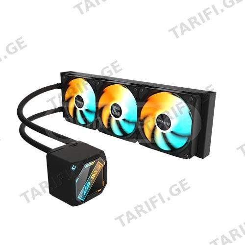 პროცესორის წყლის გაგრილება - Gigabyte Gaming 360 mm ARGB Bla