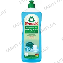 ჭურჭლის სარეცხი სითხე სოდით Frosch 1000მლ