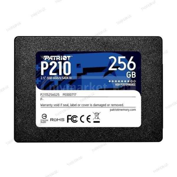 იყიდება SSD Patriot P210 256GB