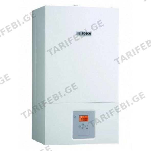 გაზის ქვაბი BOSCH Smart Fan 35 kw + კოაქსალური მილი