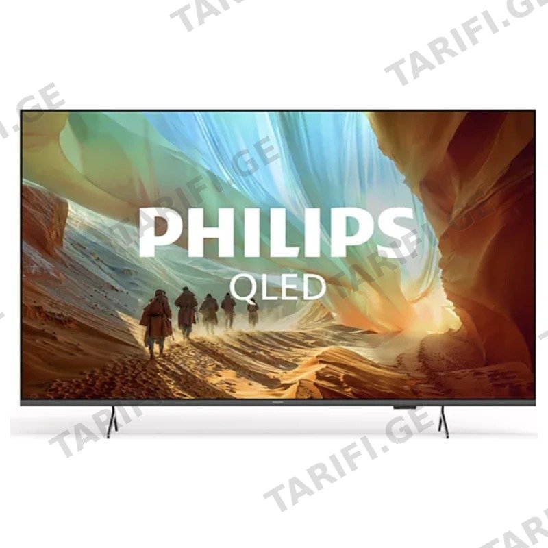 ტელევიზორი QLED SMART PHILIPS 55PQS7801/12 55" (139 სმ) 4K UHD Black