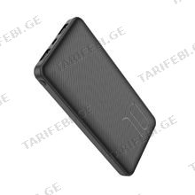 BOROFONE ULTRA SLIM 10000 MAH პორტატული დამტენი