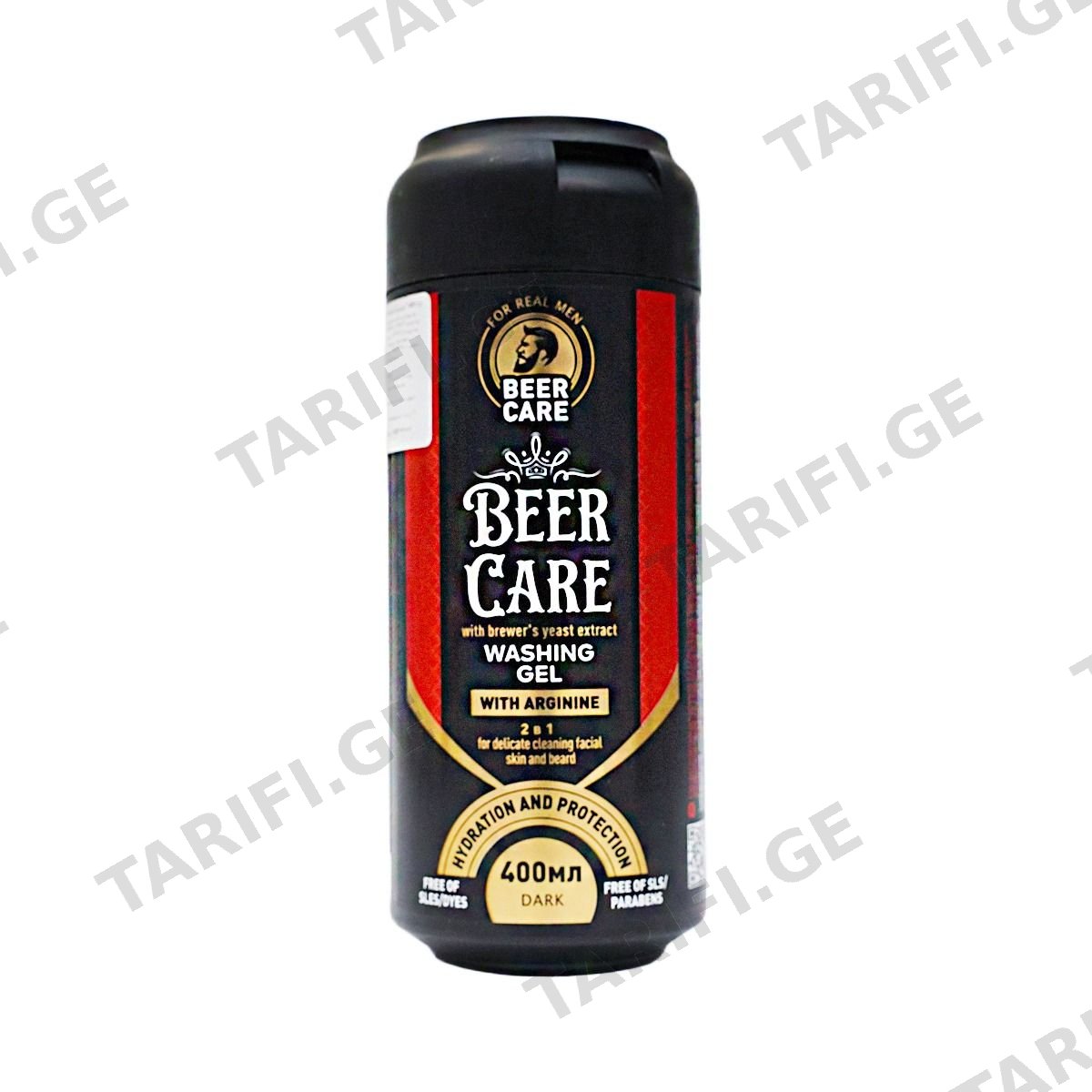 შხაპ-გელი ატენიანება 2in1 400 მლ 2030 ბირ ქეა - Beer Care