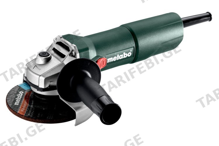 კუთხის სახეხი მანქანა Metabo W 750-125 750W (603605010)