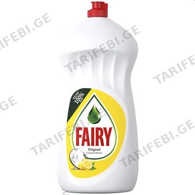 ჭურჭლის სარეცხი სითხე (ლიმონი) FAIRY HDW LEMON (1500ML)